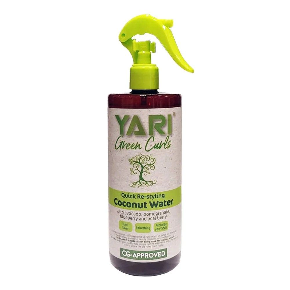 Yari Green Curls Coconut Water – Hydraterende Spray voor Krullend Haar (500ml)