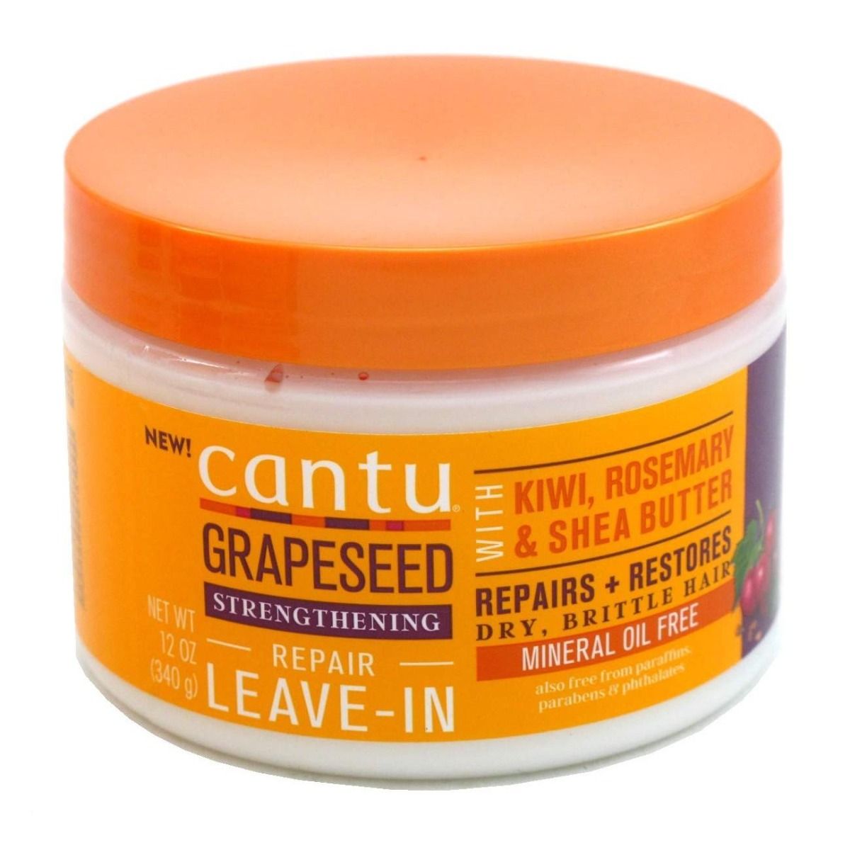 Cantu Leave-In Conditioner – Herstelcrème voor Droog Haar (340g)