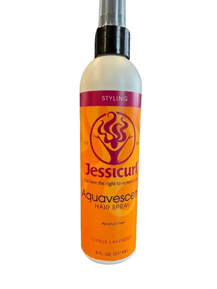 Jessicurl Aquavescent Haar Spray – Hydraterende Spray voor Krullend Haar (237ml)