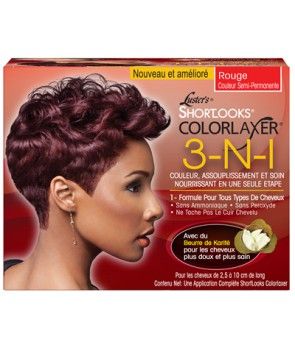 Pink ShortLooks Color Relaxer Kit – Kleur en Verzoring voor Alle Haartypes (2,5 oz)