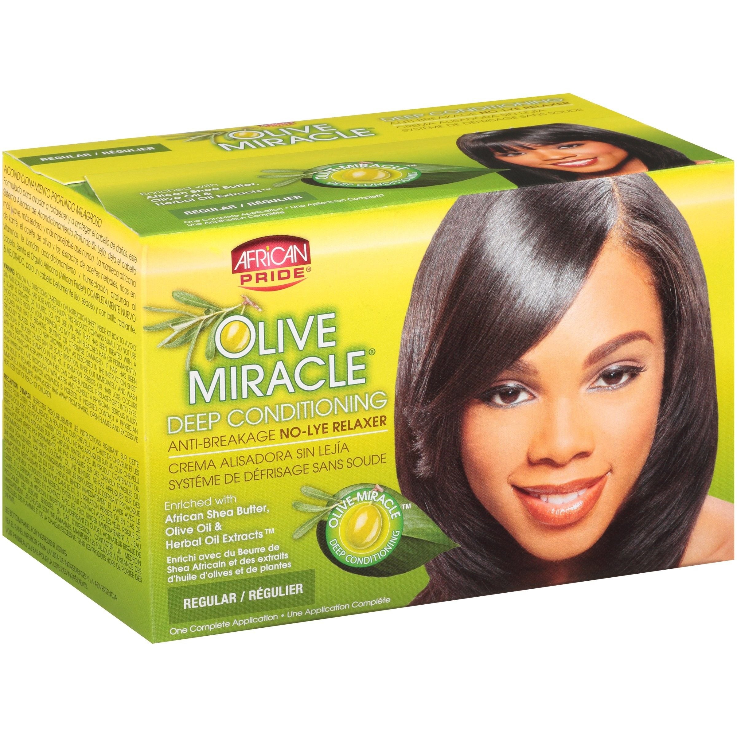 African Pride Relaxer – Diepe Behandeling voor Glanzend Haar (Regulier)