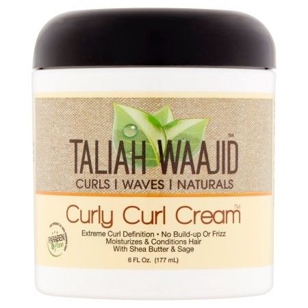 Taliah Waajid Curly Curl Cream – Voedt en Definieert Krullend Haar (177ml)