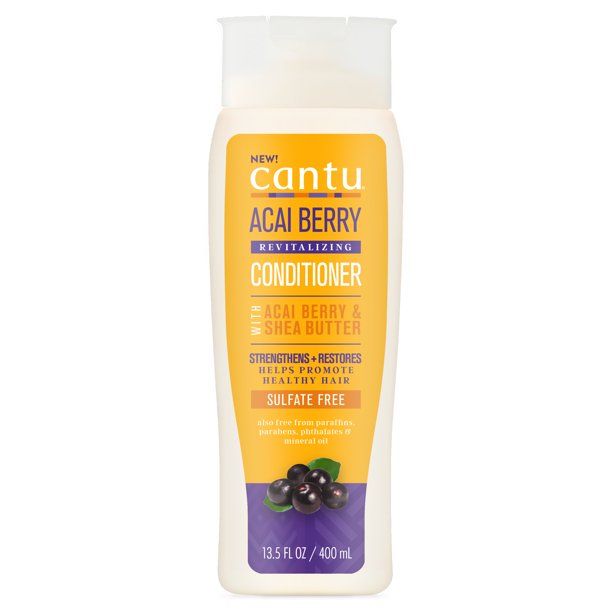 Cantu Acai Berry Conditioner – Revitaliserende Hydratatie voor Krullend Haar (400ml)
