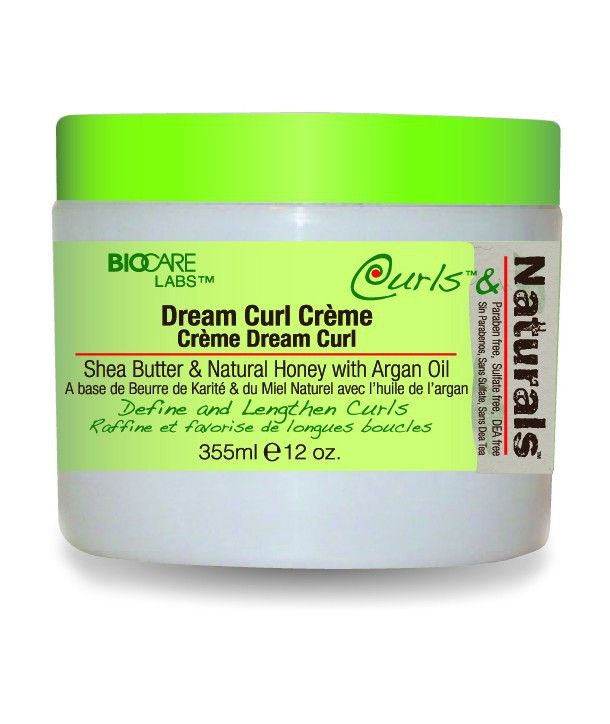 Curls & Naturals Dream Curl Crème – Voedt en Definieert Krullen (355ml)