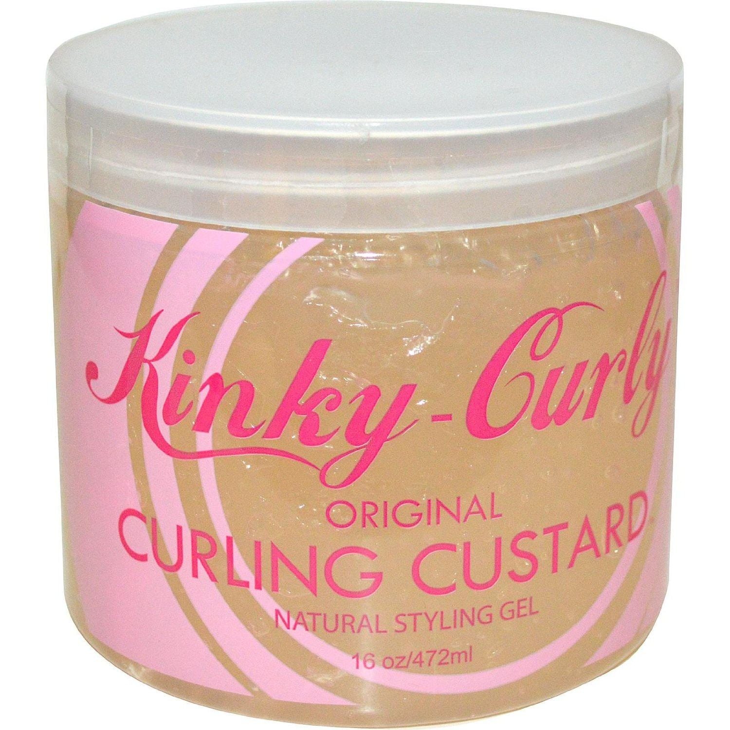 Kinky-Curly Curling Custard – Hydraterende Gel voor Krullend Haar (472ml)