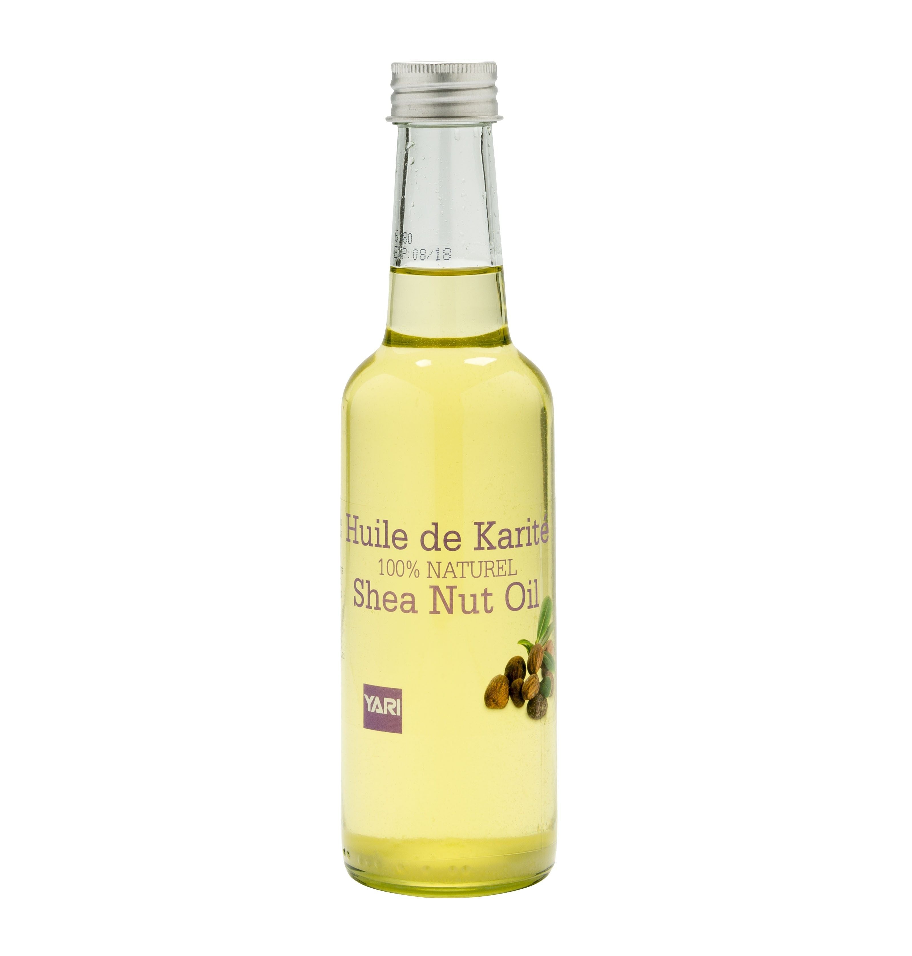 Yari Shea Notenolie – Hydraterende Olie voor Alle Huidtypes (250ml)