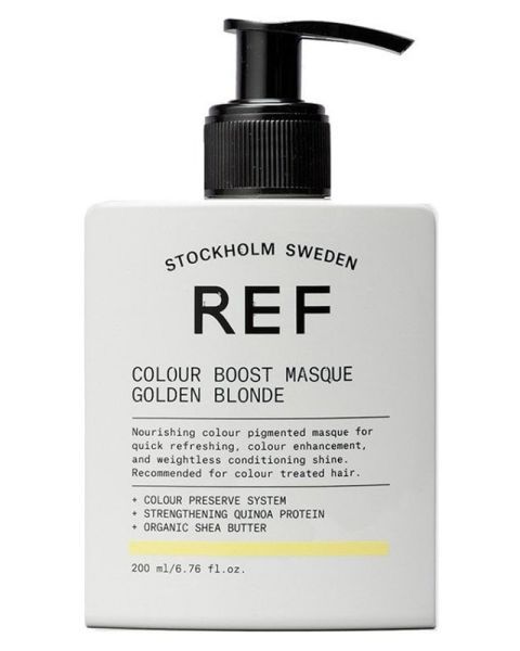REF Colour Boost Masque – Kleurversterkende Behandeling voor Blond Haar (200ml)