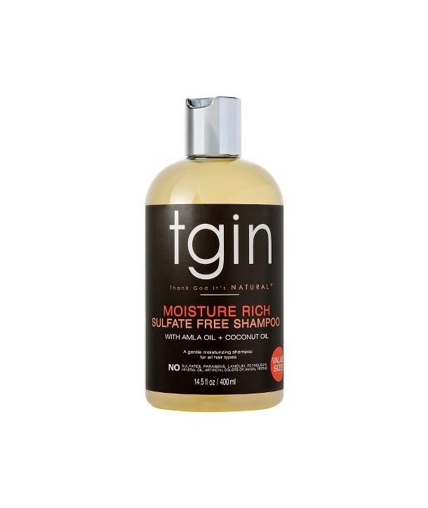 TGIN Moisture Rich Shampoo – Hydraterende Reiniging voor Natuurhaar (400ml)