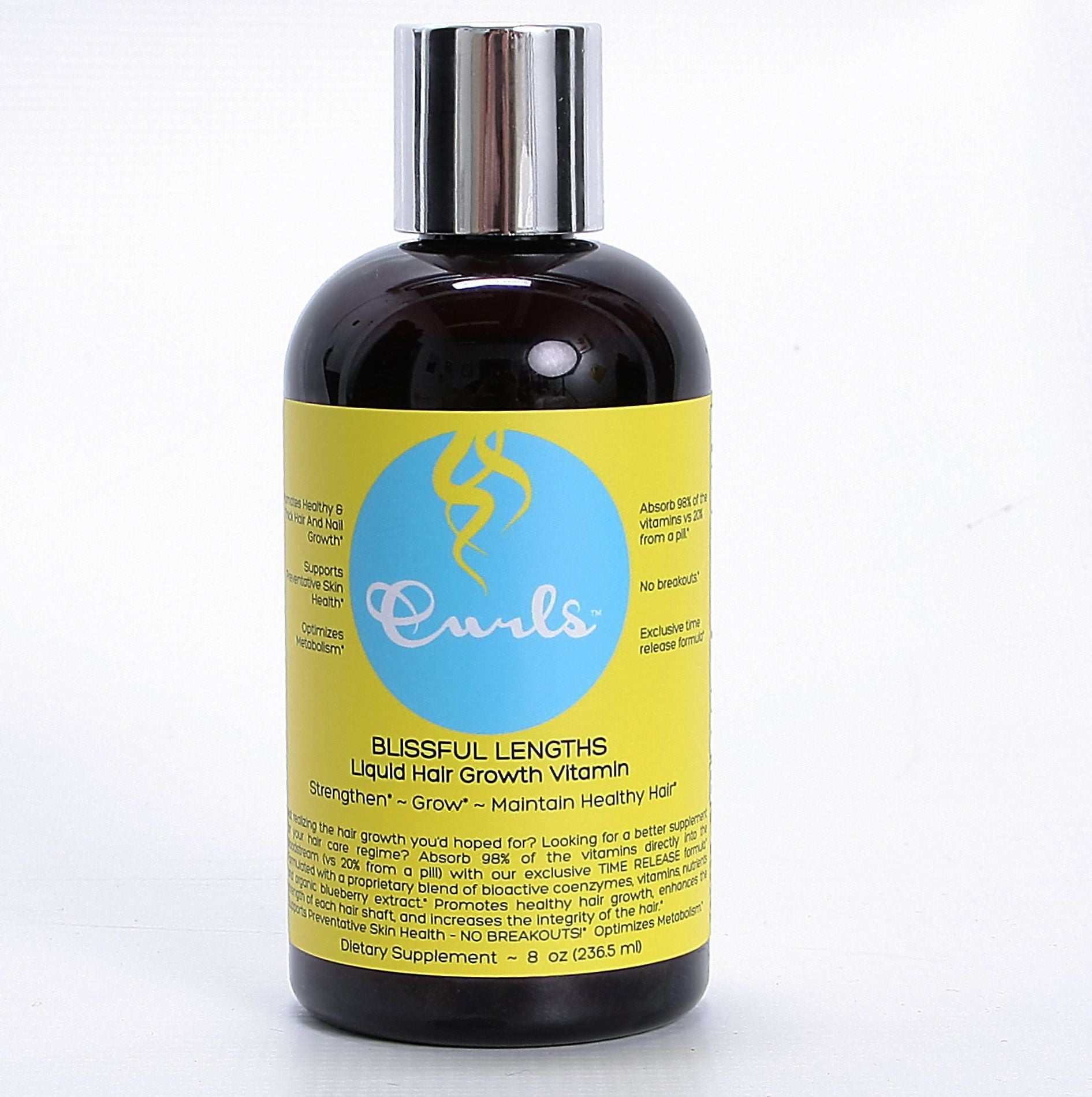 Curls Liquid Hair Growth Vitamin – Groeisupplement voor Gezond Haar (236ml)