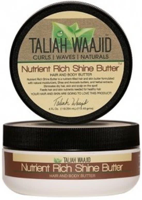 Taliah Waajid Rich Shine Butter – Voedende Butter voor Krullend Haar (113g)