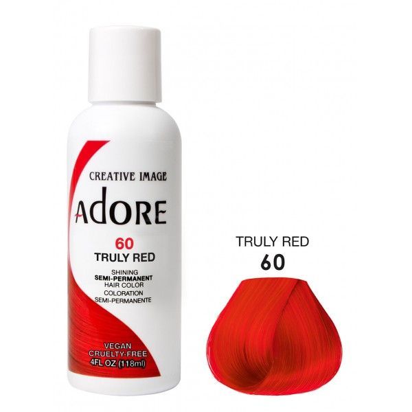 Adore Semi-Permanente Haarkleur – Stralend Rood voor Alle Haartypes (118ml)