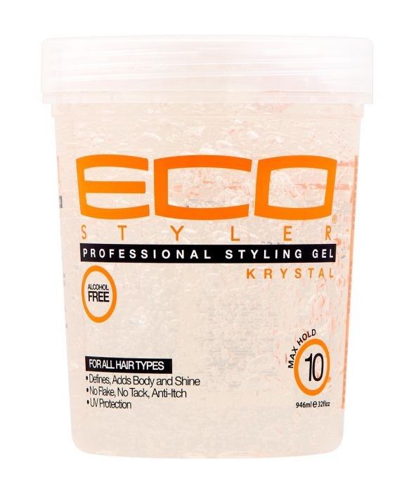 Eco Styler Krystal Gel – Sterke Fixatie voor Alle Haartypes (946ml)
