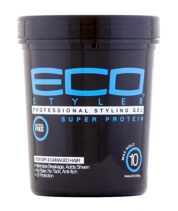 Eco Styler Styling Gel – Super Protein Max Hold voor Alle Haartypes (946ml)
