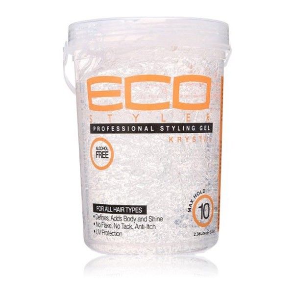 Eco Styler Krystal Gel – Sterke Fixatie voor Alle Haartypes (2268g)