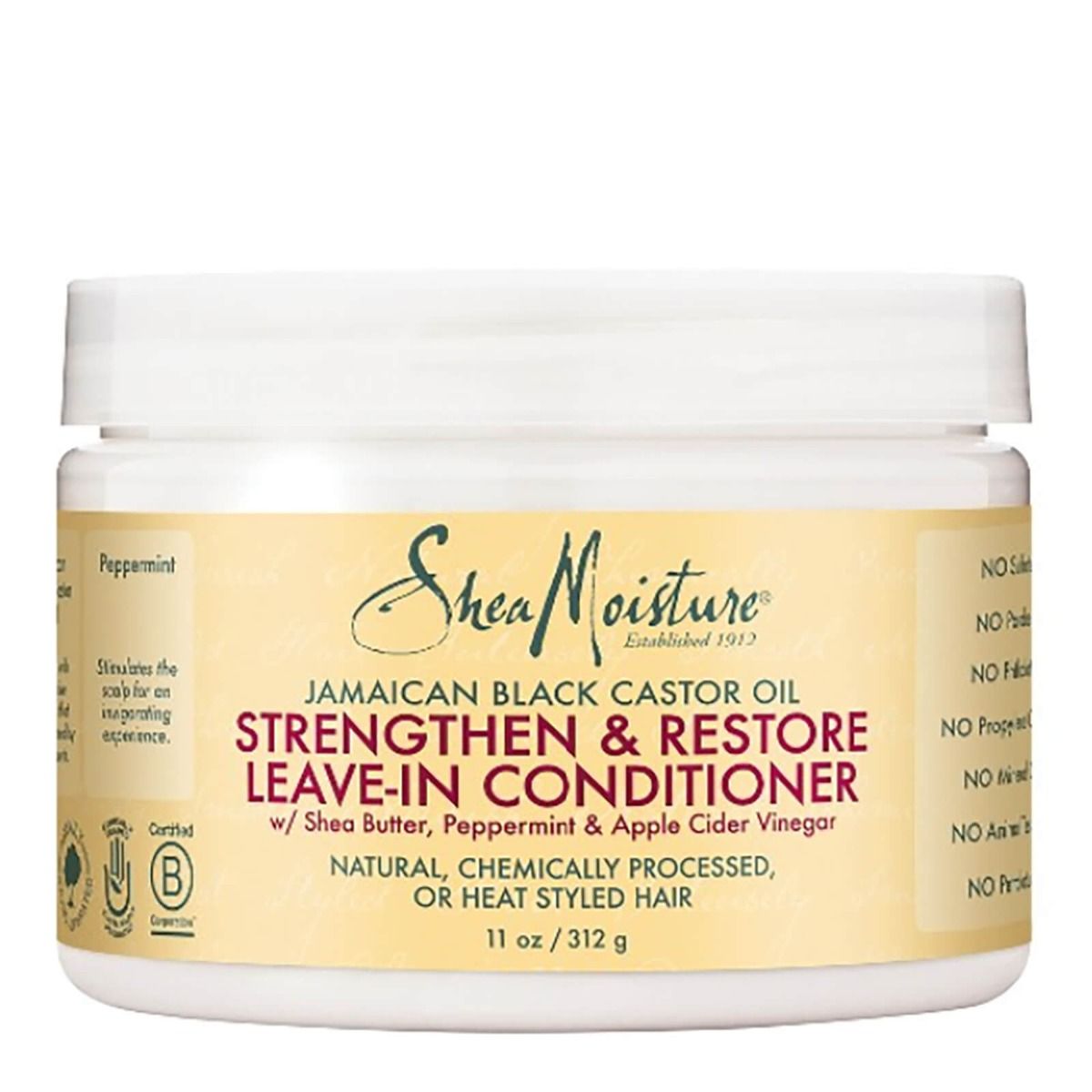 Shea Moisture Leave-In Conditioner – Herstellen en Voeden voor Droog Haar (312g)