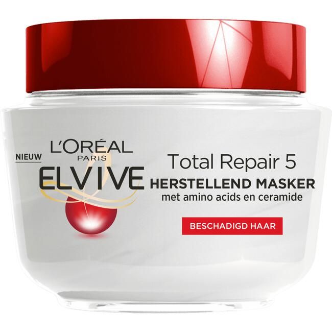 L'Oréal Elvive Total Repair 5 – Herstellend Masker voor Beschadigd Haar (300ml)