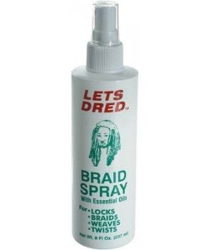 Let's Dred Braid Spray – Hydraterende Spray voor Vlechten (237ml)