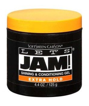 Let's Jam Gel – Extra Stevigheid en Glans voor Alle Haartypes (125g)