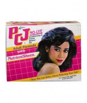 PCJ Relaxer Kit – Gladde Haarverzorging voor Volwassenen (Geschikt voor alle haarsoorten)