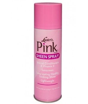 Luster's Pink Sheen Spray – Gezonde Glans voor Elk Haartype (226g)