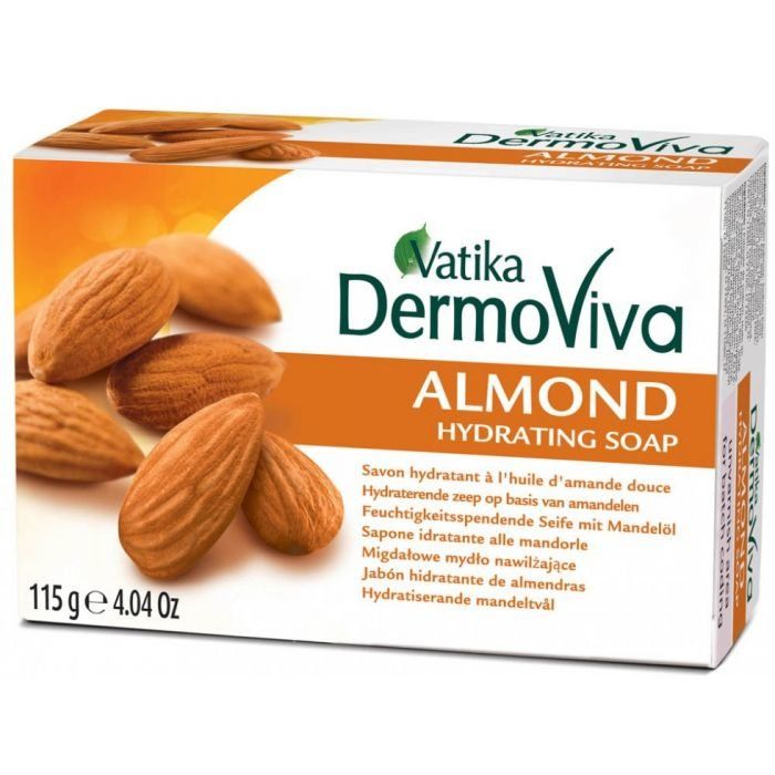 Dabur Vatika Dermoviva Almond Zeep – Hydraterende Zeep (115g)