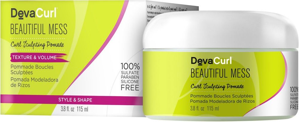 Devacurl Curl Sculpting Pomade – Textuur en Volume voor Krullend Haar (115ml)