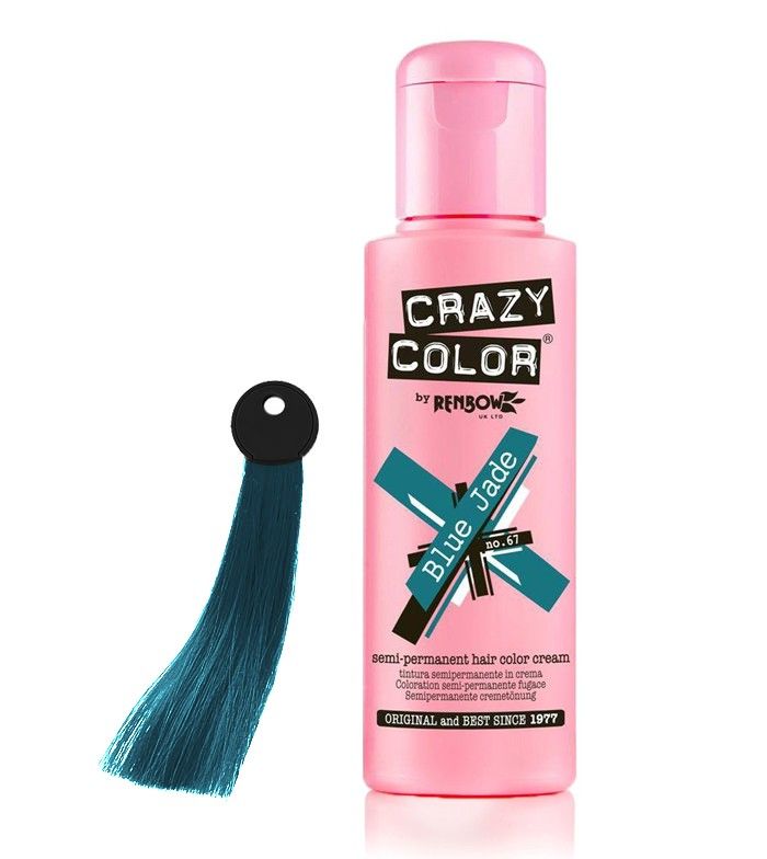 Crazy Color Haarverf – Semi-Permanente Kleur voor Strak Haar (100ml)