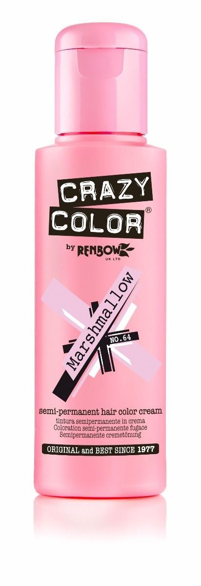 Crazy Color Marshmallow – Semi-Permanente Haarkleur voor Stralend Haar (100ml)