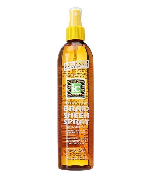 Fantasia Braid Sheen Spray – Voedt en Glanst voor Vlechten (355ml)
