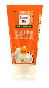 Creme of Nature Shine & Hold Control Glue – Maximaal Houd voor Natuurlijk Haar (150ml)