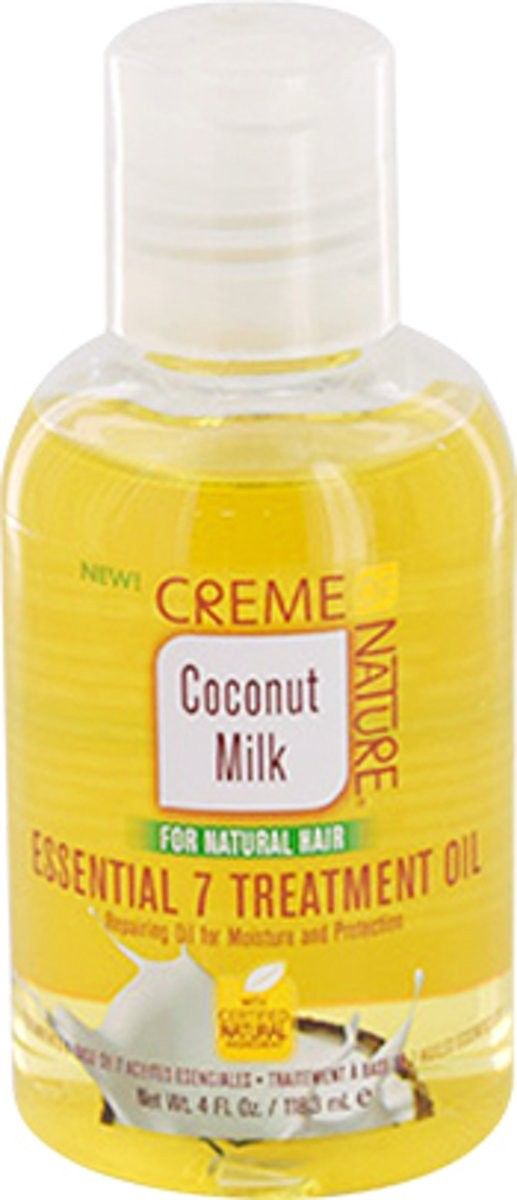 Creme of Nature Behandelingsolie – Hydraterende Olie voor Natuurlijk Haar (118ml)