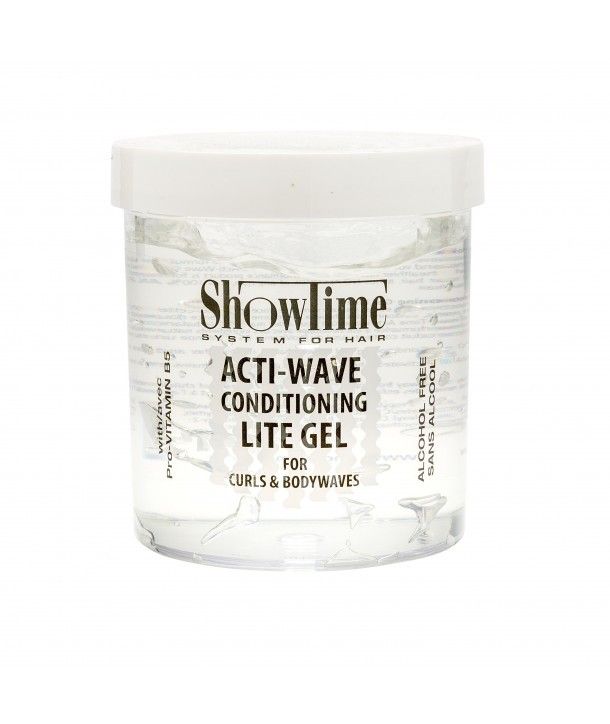 ShowTime Acti-Wave Gel Lite – Stylinggel voor Krullend Haar (475ml)