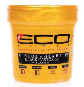 Eco Style Gold Styling Gel – Voedt en Herstelt voor Alle Haartypes (454g)