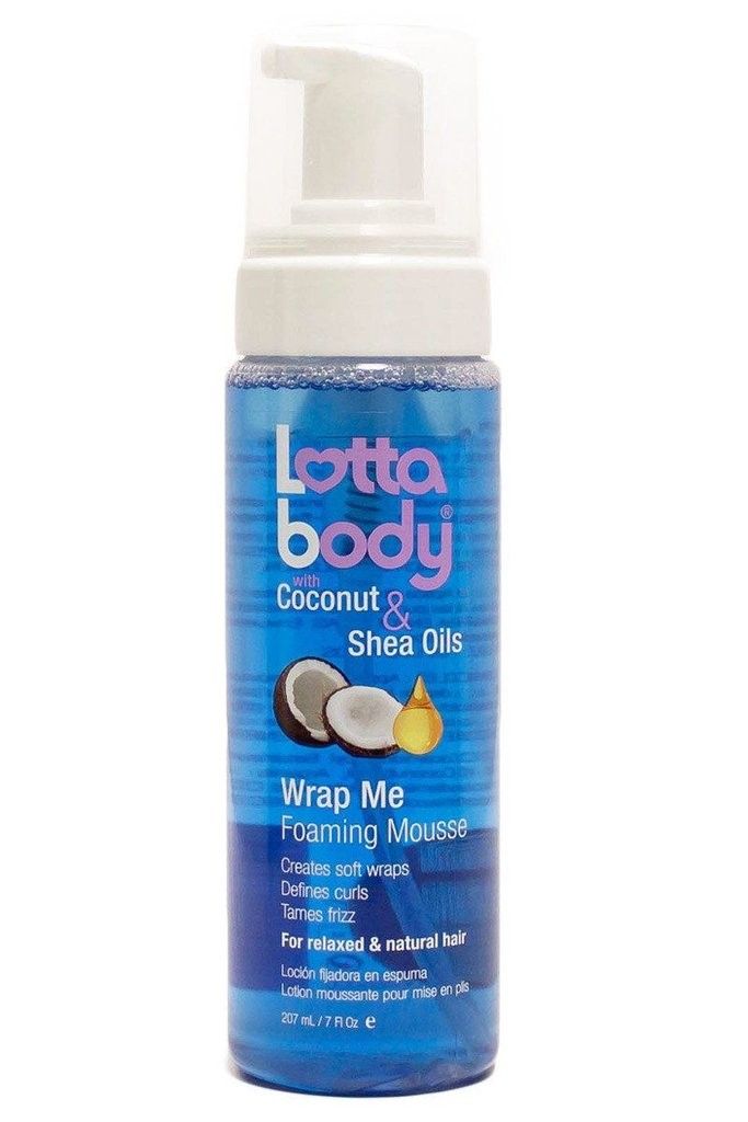 Lottabody Wrap Me Foaming Mousse – Voedt en Definieert Krullen (207ml)