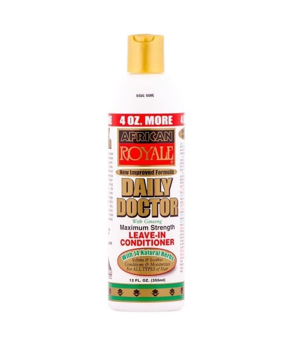 African Royale Leave-In Conditioner – Vochtinbrengend voor Alle Haartypes (355ml)