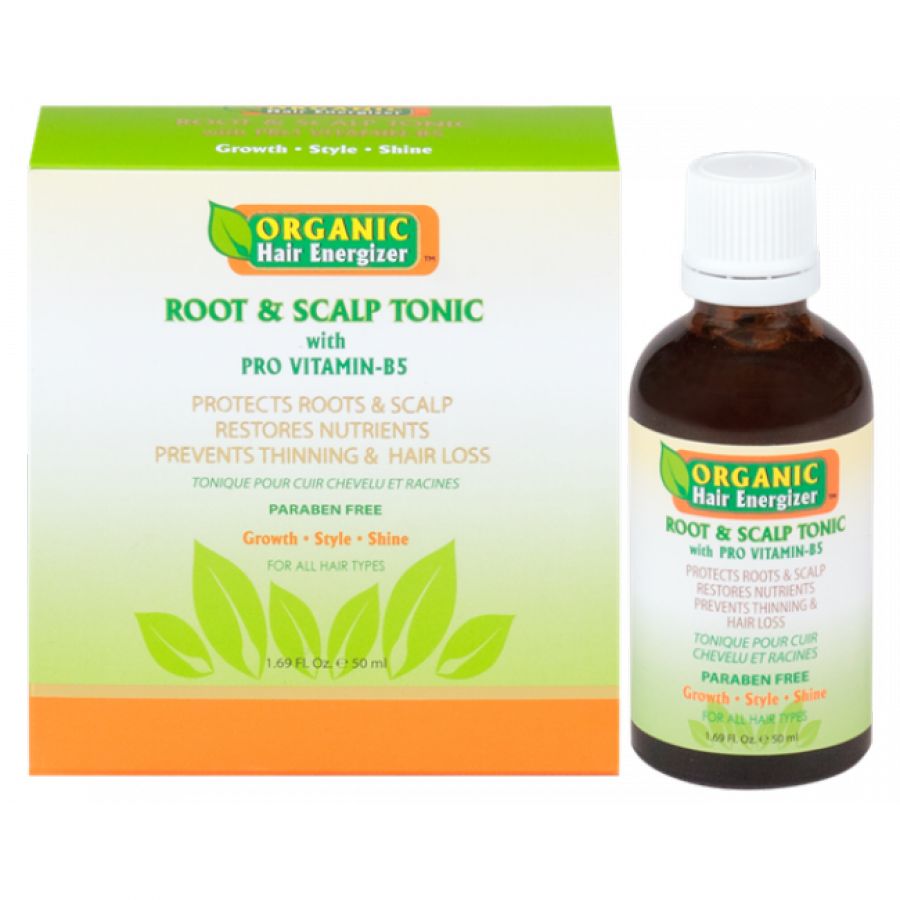 Organic Hair Energizer Root & Scalp Tonic – Voedt voor Alle Haartypes (50ml)