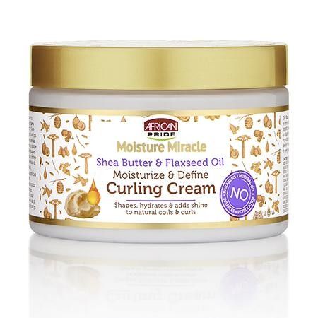 African Pride Curling Cream – Hydrateert en Definieert Krullen (340g)