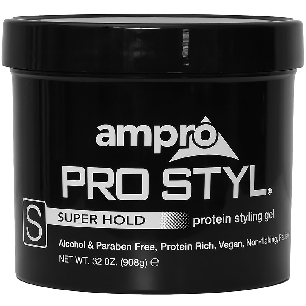 Ampro Protein Gel Super – Sterke Hold voor Alle Haartypes (908g)