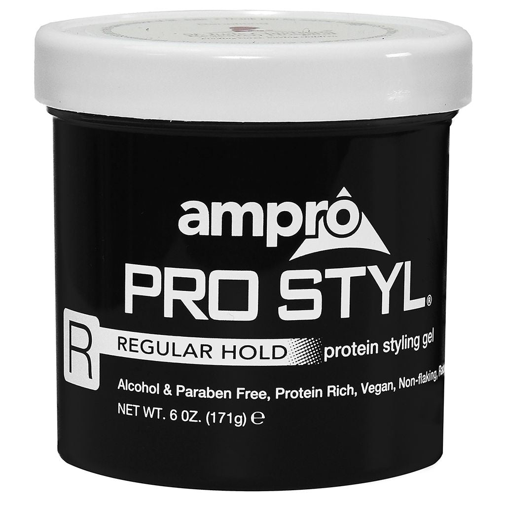 Ampro Protein Styling Gel – Reguliere Hold voor Alle Haartypes (171g)
