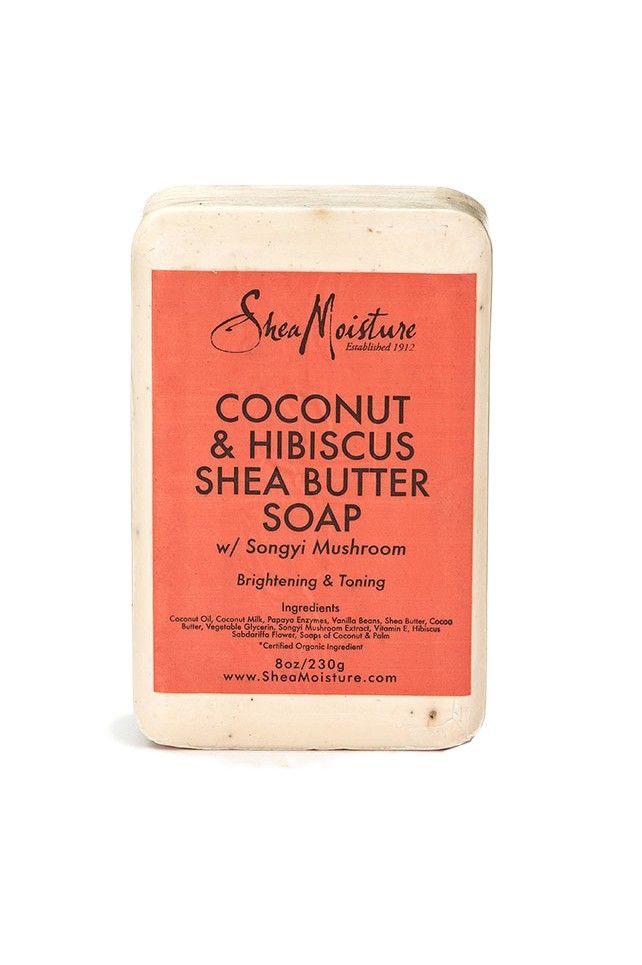 Shea Moisture Shea Butterzeep – Verhelderend en Hydraterend (230g)
