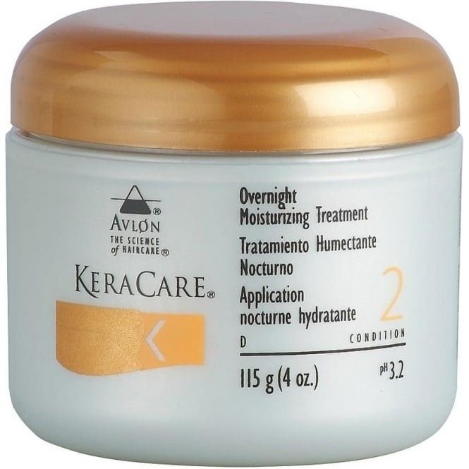 Keracare Overnight Moisturizing Treatment – Hydraterend voor Droog Haar (115g)