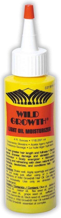 Wild Growth® Light Oil Moisturizer – Hydraterende Olie voor Alle Haartypen (118ml)