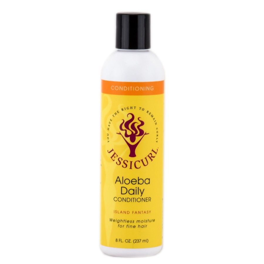 Jessicurl Aloeba Daily Conditioner – Gewichtsloze Hydratatie voor Fijn Haar (237ml)
