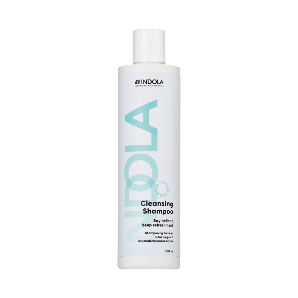 Indola Cleansing Shampoo – Verfrissende Reiniging voor Alle Haartypes (300ml)