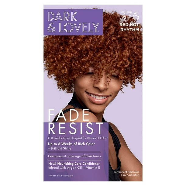 Dark and Lovely Haarkleur – Fade Resist voor Alle Haartypes (376)