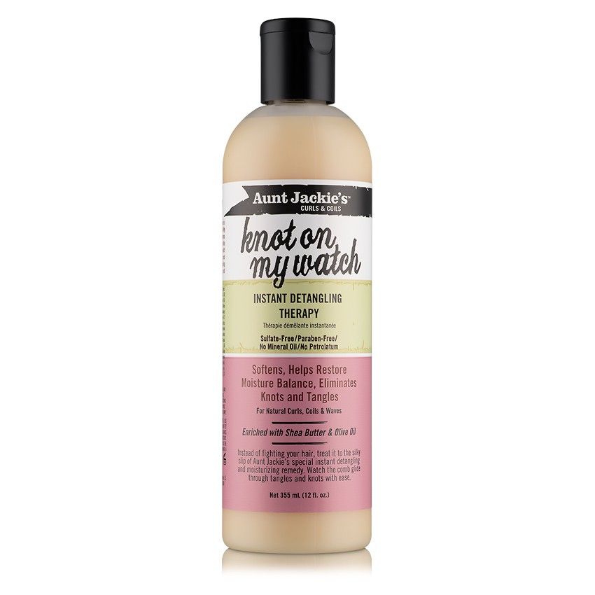Aunt Jackie's Knot On My Watch – Directe Ontwarings Therapie voor Krullend Haar (355ml)