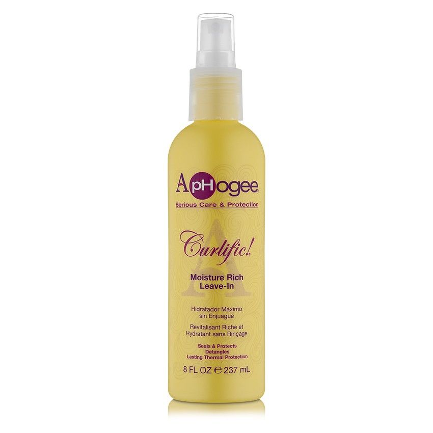 ApHogee Leave-In Conditioner – Vochtinbrengende Formule voor Krullend Haar (237ml)