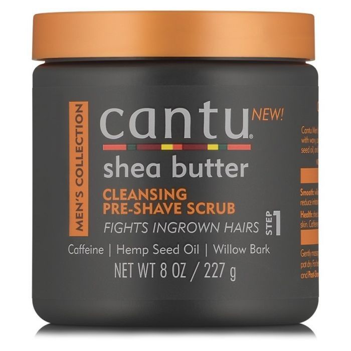 Cantu Cleansing Pre-Shave Scrub – Verfrissende Exfoliatie voor Mannen (227g)