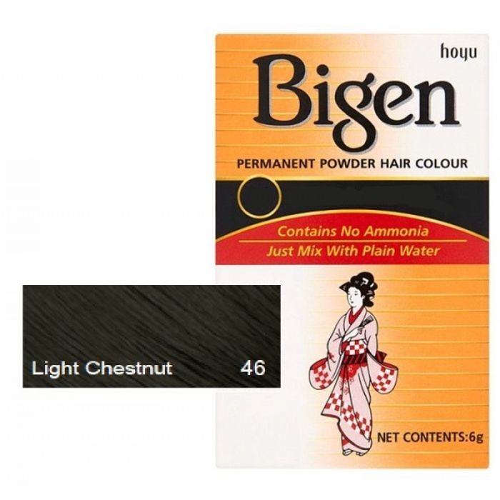 Bigen Haarverf – Licht Kastanje Kleur No. 46 (6g)