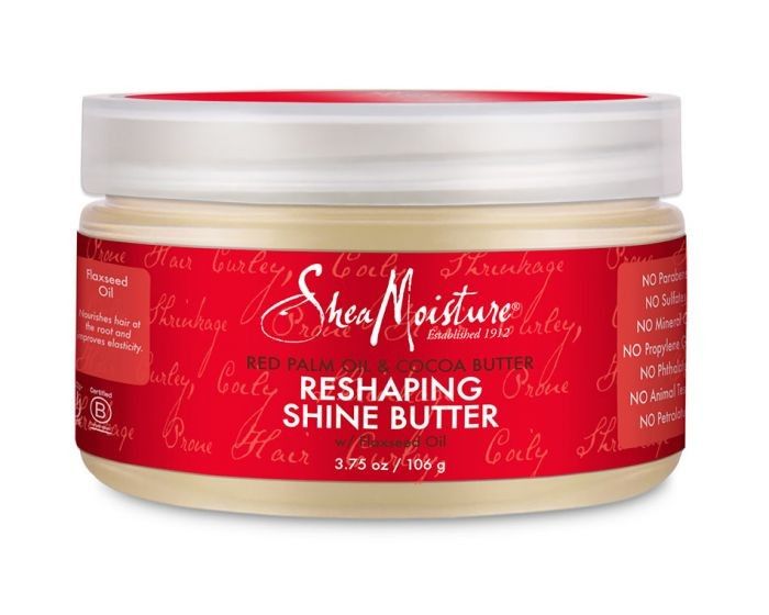 Shea Moisture Shine Butter – Voedende Crème voor Droog Haar (106g)
